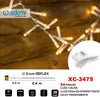Catena-24-Led-A-Batteria-Cavo-Trasparente-Luce-Calda-Fissa+intermittente-Xc-3475