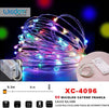 Catena 50 Microled A Batteria Luce Multicolore Fissa + Intermittente Xc-4096 Illuminazione/Illuminazione per esterni/Catene luminose Trade Shop italia - Napoli, Commerciovirtuoso.it