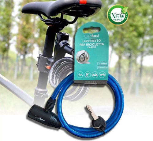 Catena Antifurto Lucchetto Bici Bicicletta Scooter Moto 80cm 2 Chiavi Cx-9555 Sport e tempo libero/Attività ricreative all'aperto/Ciclismo/Accessori/Lucchetti/Catene Trade Shop italia - Napoli, Commerciovirtuoso.it