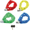 Catena-Antifurto-Moto-Scooter-Antigraffio-Lucchetto-Bici-Bicicletta-In-Acciaio