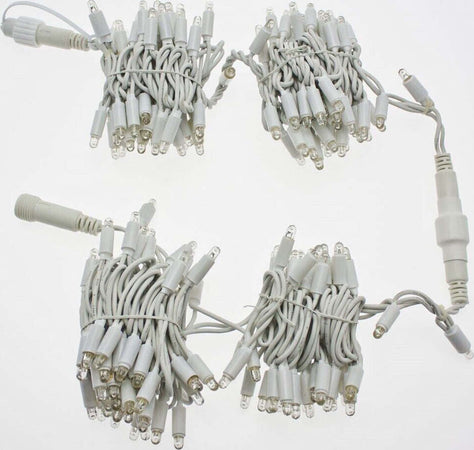 Catena-bianca-luminosa-bianca-calda-10-metri-100-led-con-10-FLASH-BLU-luci-di-Natale-da-esterno-ip44