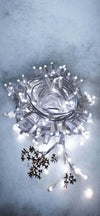 Catena-bianca-luminosa-prolungabile-blu-10MT-100-led-con-10-FLASH-ghiaccio-luci-di-Natale-da-esterno-LUCE-FREDDA-CALDA-BLU
