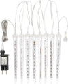 Catena ghiaccioli per mensole o soffitto con 80 luci led bianche per decorazioni Casa e cucina/Decorazioni per interni/Addobbi e decorazioni per ricorrenze/Decorazioni natalizie/Oggettistica MagiediNatale.it - Altamura, Commerciovirtuoso.it