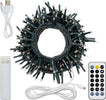 Catena lineare di luci miniled bianco caldo Ø 3 mm con telecomando per decorazioni natalizie Casa e cucina/Decorazioni per interni/Addobbi e decorazioni per ricorrenze/Decorazioni natalizie/Luci natalizie/Catene luminose per interni MagiediNatale.it - Altamura, Commerciovirtuoso.it