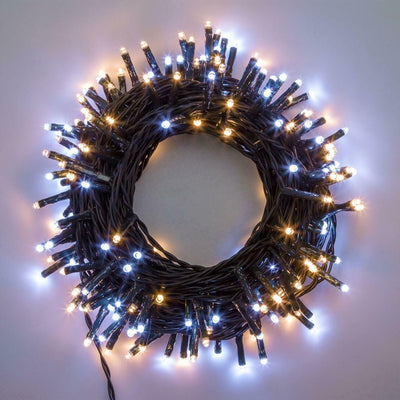 Catena lineare luce Calda e Fredda con 300 MiniLED da 32 metri Casa e cucina/Decorazioni per interni/Addobbi e decorazioni per ricorrenze/Decorazioni natalizie/Luci natalizie/Catene luminose per interni MagiediNatale.it - Altamura, Commerciovirtuoso.it