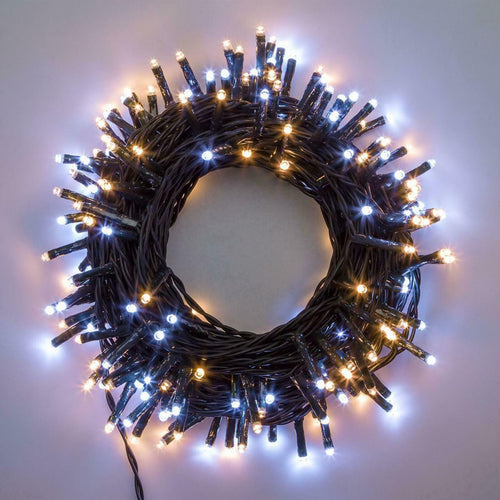 Catena lineare luce Calda e Fredda con 300 MiniLED da 32 metri Casa e cucina/Decorazioni per interni/Addobbi e decorazioni per ricorrenze/Decorazioni natalizie/Luci natalizie/Catene luminose per interni MagiediNatale.it - Altamura, Commerciovirtuoso.it