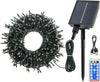 Catena lineare natalizia 400 led bianco caldo Ø 5 mm con pannello solare decorazione natalizia Casa e cucina/Decorazioni per interni/Addobbi e decorazioni per ricorrenze/Decorazioni natalizie/Luci natalizie/Catene luminose per interni MagiediNatale.it - Altamura, Commerciovirtuoso.it