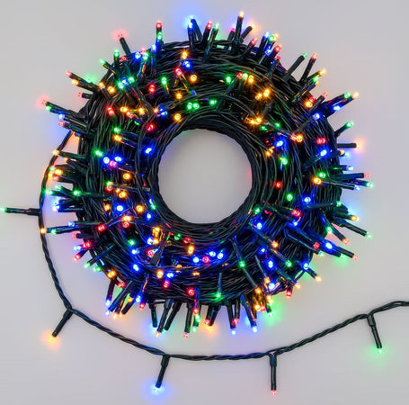 Catena lineare natalizia MiniLED da Ø 3 mm con 8 giochi di luce Casa e cucina/Decorazioni per interni/Addobbi e decorazioni per ricorrenze/Decorazioni natalizie/Luci natalizie/Catene luminose per interni MagiediNatale.it - Altamura, Commerciovirtuoso.it