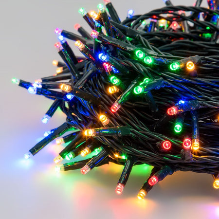 Catena lineare natalizia MiniLED da Ø 3 mm con 8 giochi di luce Casa e cucina/Decorazioni per interni/Addobbi e decorazioni per ricorrenze/Decorazioni natalizie/Luci natalizie/Catene luminose per interni MagiediNatale.it - Altamura, Commerciovirtuoso.it