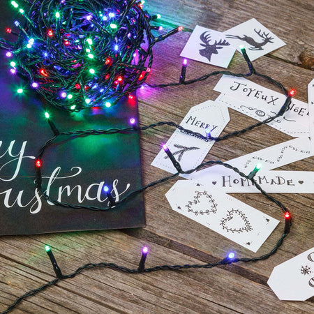 Catena lineare natalizia MiniLED da Ø 3 mm con 8 giochi di luce Casa e cucina/Decorazioni per interni/Addobbi e decorazioni per ricorrenze/Decorazioni natalizie/Luci natalizie/Catene luminose per interni MagiediNatale.it - Altamura, Commerciovirtuoso.it
