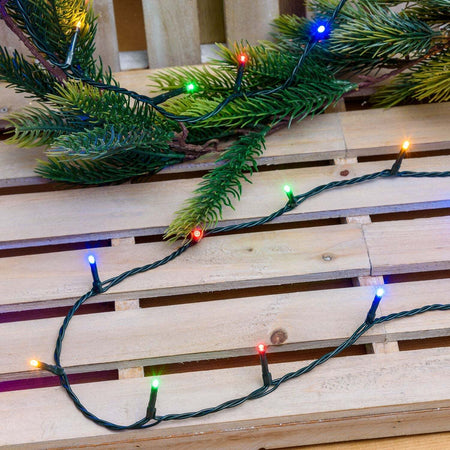 Catena lineare natalizia MiniLED da Ø 3 mm con 8 giochi di luce Casa e cucina/Decorazioni per interni/Addobbi e decorazioni per ricorrenze/Decorazioni natalizie/Luci natalizie/Catene luminose per interni MagiediNatale.it - Altamura, Commerciovirtuoso.it
