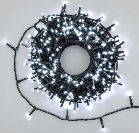 Catena lineare natalizia MiniLED da Ø 3 mm con 8 giochi di luce Casa e cucina/Decorazioni per interni/Addobbi e decorazioni per ricorrenze/Decorazioni natalizie/Luci natalizie/Catene luminose per interni MagiediNatale.it - Altamura, Commerciovirtuoso.it