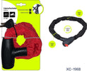 Catena Lucchetto Antifurto In Acciaio Con Rivestimento In Nylon Moto Bici Xc-1968 Auto e Moto > Sport e Tempo Libero > Ciclismo > Antifurto per Bici > Sport > Moto > Antifurto Moto Trade Shop italia - Napoli, Commerciovirtuoso.it