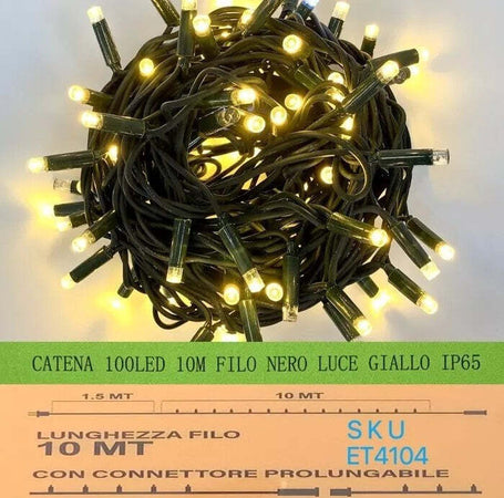Catena-luminosa-100-led-luci-di-Natale-10-metri-prolungabile-da-esterno-ip65-balconi-terrazze-giardino