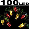CATENA LUMINOSA 100 LED LUCI GRAPPOLO UVA BIANCO CALDO 8 FUNZIONI MINILUCCIOLE  Trade Shop italia - Napoli, Commerciovirtuoso.it