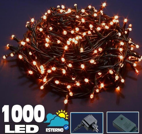 Catena-Luminosa-1000-Led-Luci-Albero-Natale-Lucciole-Bianco-Caldo-Esterno-24v