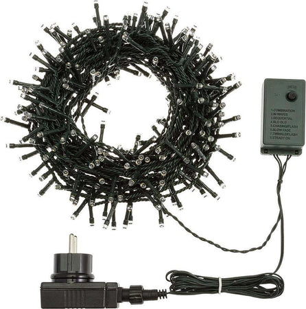 CATENA LUMINOSA 1000 LUCI LED LUCCIOLE ROSSO CONTROLLER 8 GIOCHI INTERNO ESTERNO  Trade Shop italia - Napoli, Commerciovirtuoso.it