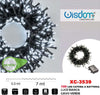 Catena Luminosa 100led Lucciole Con Batteria Cavo Verde Luce Bianca Ip44 Xc-3539 Illuminazione/Illuminazione per esterni/Catene luminose Trade Shop italia - Napoli, Commerciovirtuoso.it