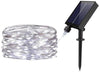 Catena Luminosa 30 Mt Luci Natalizi Pannello Solare Minilucciola 300 Led Bianca Universo