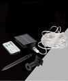 Catena Luminosa 30 Mt Luci Natalizi Pannello Solare Minilucciola 300 Led Calda Universo