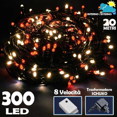 Catena Luminosa 300 Luci Led Lucciole Bianco Caldo E Rosso 8 Funzioni Per Esterno Casa, arredamento e bricolage > Prodotti per Feste > Prodotti Natalizi Trade Shop italia - Napoli, Commerciovirtuoso.it