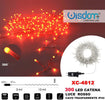Catena Luminosa 300 Luci Led Lucciole Luce Rosso Cavo Trasparente Ip44 Xc-4812 Illuminazione/Illuminazione per esterni/Catene luminose Trade Shop italia - Napoli, Commerciovirtuoso.it
