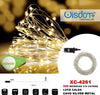 Catena-Luminosa-300-Microled-Lucciole-Luce-Calda-Cavo-Silver-In-Metallo-Xc-4261