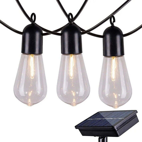 Catena luminosa 4.5mt con pannello SOLARE 10 lampade luce calda impermeabile Casa e cucina/Decorazioni per interni/Addobbi e decorazioni per ricorrenze/Decorazioni natalizie/Luci natalizie/Catene luminose per interni Zencoccostore - Formia, Commerciovirtuoso.it