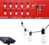 Catena luminosa 4.5mt con pannello SOLARE 10 lampade luce calda impermeabile Casa e cucina/Decorazioni per interni/Addobbi e decorazioni per ricorrenze/Decorazioni natalizie/Luci natalizie/Catene luminose per interni Zencoccostore - Formia, Commerciovirtuoso.it