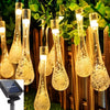 Catena Luminosa 50 Gocce Luminose Led Ad Energia Solare Ip44 Luce Calda Xc-4806 Illuminazione/Illuminazione per esterni/Catene luminose Trade Shop italia - Napoli, Commerciovirtuoso.it