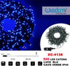 Catena-Luminosa-500-Luci-Led-Lucciole-Luce-Blu-Cavo-Verde-Ip44-Xc-4138