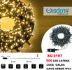 Catena Luminosa 500 Luci Led Lucciole Luce Calda Cavo Verde Ip44 Xc-3107 Illuminazione/Illuminazione per esterni/Catene luminose Trade Shop italia - Napoli, Commerciovirtuoso.it