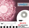 Catena Luminosa 500 Luci Led Lucciole Luce Rosa Cavo Trasparente Ip44 Xc-3173 Illuminazione/Illuminazione per esterni/Catene luminose Trade Shop italia - Napoli, Commerciovirtuoso.it