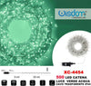 Catena Luminosa 500 Luci Led Lucciole Luce Verde Acqua Cavo Trasparente Xc-4454 Illuminazione/Illuminazione per esterni/Catene luminose Trade Shop italia - Napoli, Commerciovirtuoso.it