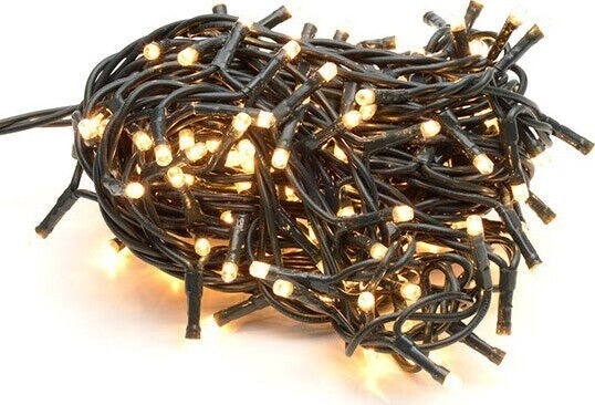 Catena-Luminosa-500-Luci-Led-MiniLucciole-Colore-Bianco-Caldo-Con-Controller-8-giochi-36mt