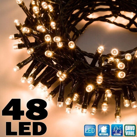 Catena-Luminosa-5mt-Luci-Natale-48led-A-Batteria-Bianco-Caldo-Interno-Esterno