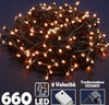 Catena-Luminosa-660-Luci-Led-Lucciole-Bianco-Caldo-Con-Controller-8-Funzioni
