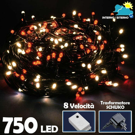 Catena Luminosa 750 Luci Led Lucciole Bianco Caldo E Rosso Controller 8 Funzioni Casa, arredamento e bricolage > Prodotti per Feste > Prodotti Natalizi Trade Shop italia - Napoli, Commerciovirtuoso.it