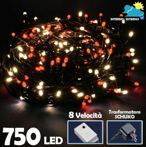 Catena Luminosa 750 Luci Led Lucciole Bianco Caldo E Rosso Controller 8 Funzioni Casa, arredamento e bricolage > Prodotti per Feste > Prodotti Natalizi Trade Shop italia - Napoli, Commerciovirtuoso.it