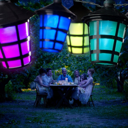 CATENA LUMINOSA A BATTERIE 10 LAMPIONCINI A LED PER USO INTERNO ED ESTERNO PARTY Illuminazione/Illuminazione per esterni/Catene luminose Trade Shop italia - Napoli, Commerciovirtuoso.it