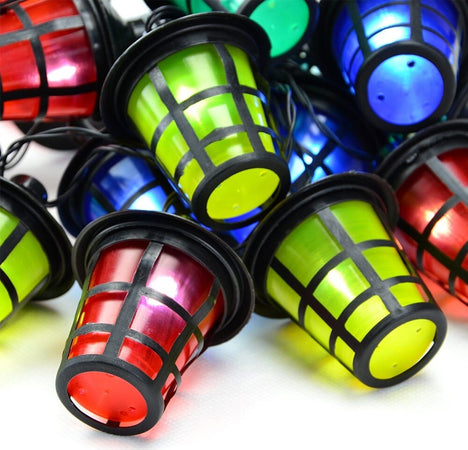 CATENA LUMINOSA A BATTERIE 10 LAMPIONCINI A LED PER USO INTERNO ED ESTERNO PARTY Illuminazione/Illuminazione per esterni/Catene luminose Trade Shop italia - Napoli, Commerciovirtuoso.it