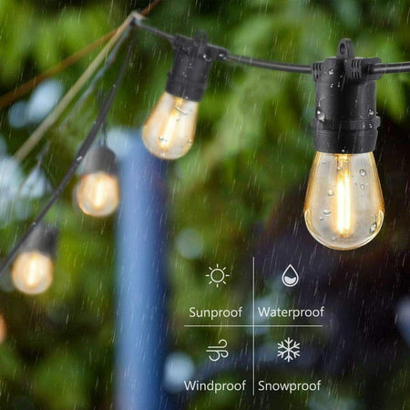 Catena Luminosa A Led Energia Pannello Solare Con 10 Lampadine Luce Calda 4,5 Mt Illuminazione/Illuminazione per esterni/Catene luminose Trade Shop italia - Napoli, Commerciovirtuoso.it
