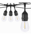 Catena Luminosa Con Pannello Solare 10 Lampadine E27 Impermeabile Ip65 S20a-10m