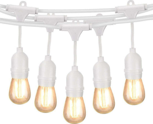 Catena Luminosa Da Esterno Modulare 10 Lampadine E27 Cavo 10 Metri Ip65 Bianco Articoli da Giardino > Illuminazione da esterno > Lampade per esterno Trade Shop italia - Napoli, Commerciovirtuoso.it