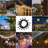 Catena Luminosa Da Esterno Modulare 10 Lampadine E27 Cavo 10 Metri Ip65 Bianco Articoli da Giardino > Illuminazione da esterno > Lampade per esterno Trade Shop italia - Napoli, Commerciovirtuoso.it