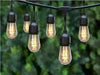 Catena-Luminosa-Da-Esterno-Modulare-10-Lampadine-E27-Cavo-10-Metri-Ip65-Nero
