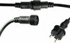 Catena-luminosa-esterno-20-Lampadine-E27-LED-cavo-NERO-10-mt-STRINGA-impermeabile-IP65