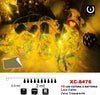 Catena Luminosa Lampadine Bulbo 10led Batteria Luce Calda Cavo Traparente Xc-8476 Illuminazione/Illuminazione per esterni/Catene luminose Trade Shop italia - Napoli, Commerciovirtuoso.it