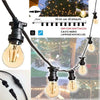 Catena-Luminosa-Led-Catenaria-Con-10-Portalampade-E27-10mt-Prolungabile-Ip54