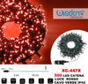 Catena-Luminosa-Luci-500-Led-Lucciole-Luce-Rosso-Cavo-Verde-Ip44-Xc-4478